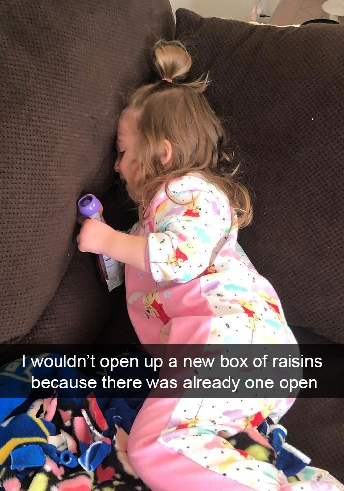 I Wouldn’t Open Up A New Box Of Raisins Because There Was Already One Open