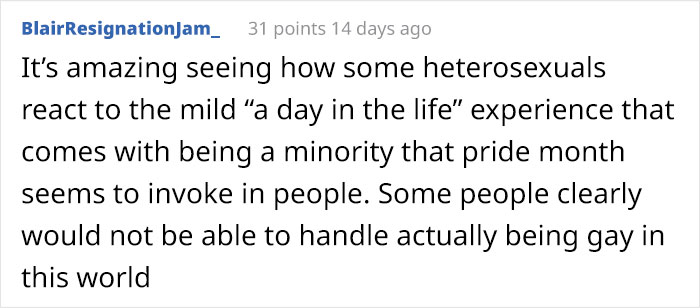 22 Sassiest Responses To Homophobe Comparing Being Straight During Pride Month To Being A Jew In Nazi Germany