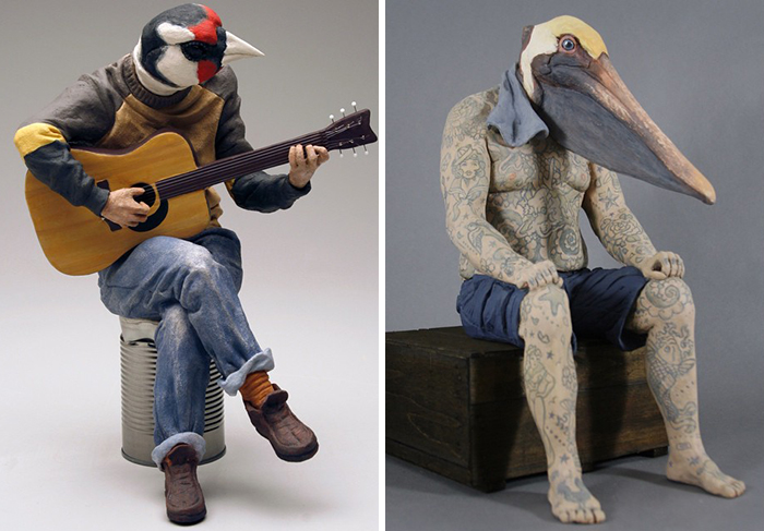 This Artist Gives Animal Heads To People And The Result Is Freakishly Real