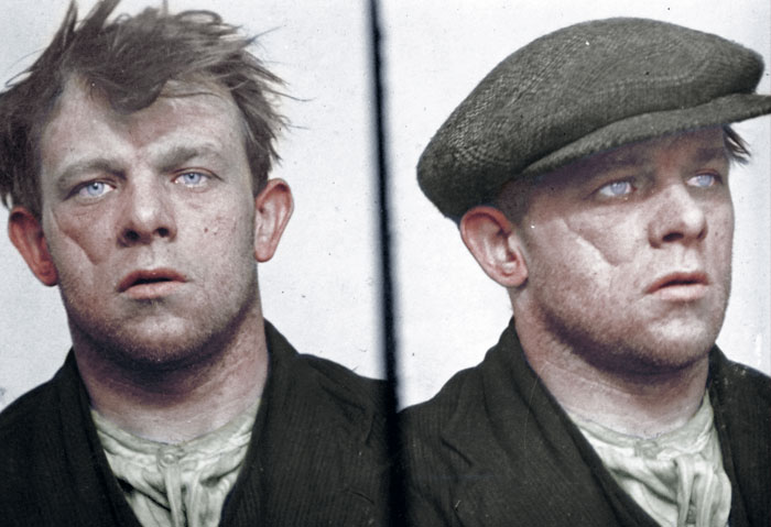 I Colorized 9 Mugshots Of Real Life 1930s Criminals And Here Are Their Stories