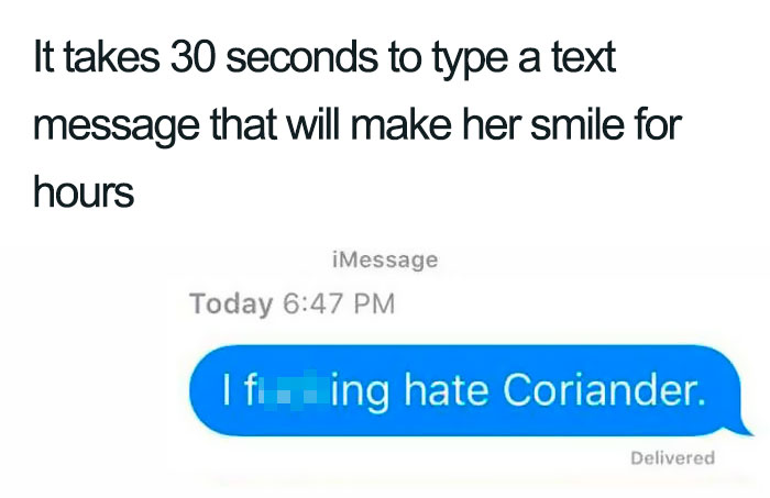 I Hate Coriander