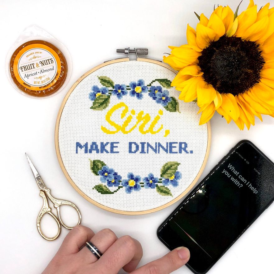 19 Modern Cross Stitches That Are Inappropriate But Fabulous! And Hilarious Too