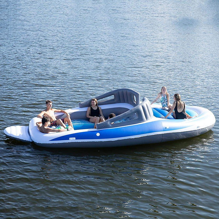 inflatable speedboat life size amazon 5 5d0346a5b452f  700 - Lancha inflável faz você se sentir um milionário