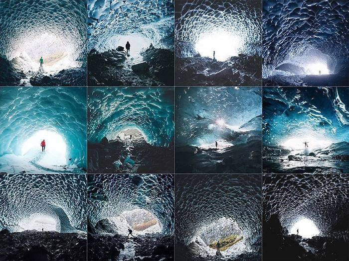 Person Centered In An Ice Cave