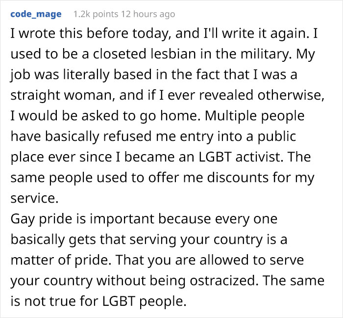 Someone Uses Military As An Argument To Insult LGBTQ, Gets Shut Down With 16 Responses