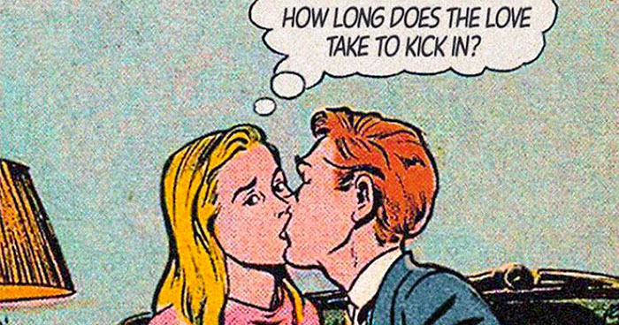 30 Vintage Comics Mashed With Disappointing Modern Love