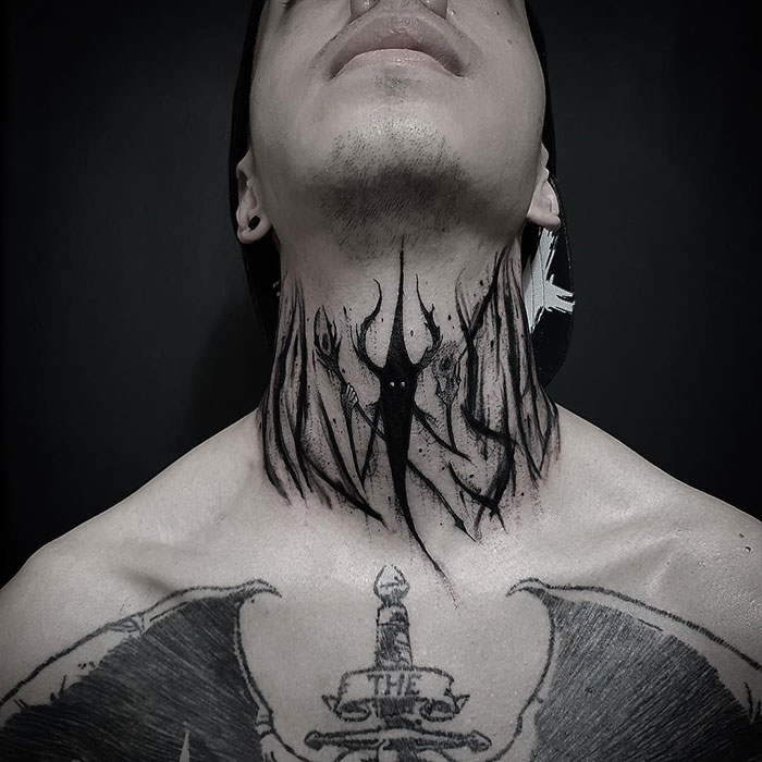 Evil Side Tattoo