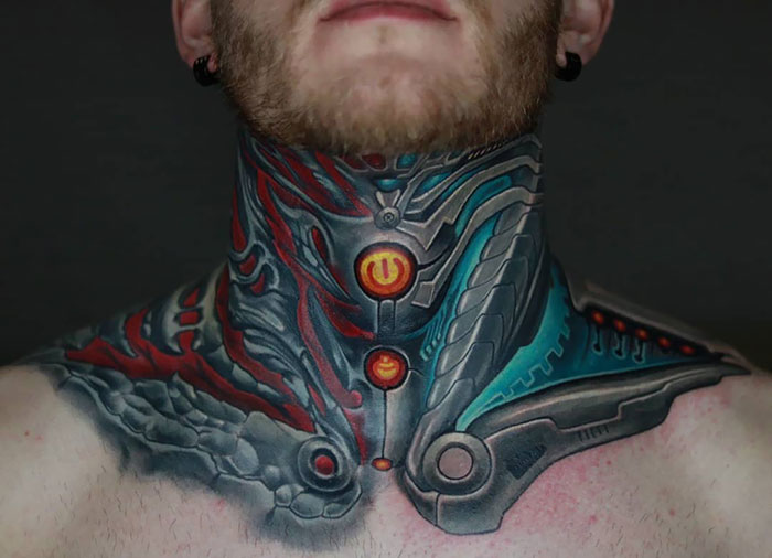 The Result Of A Collaborated Work Of Two Cool Tattoo Artists