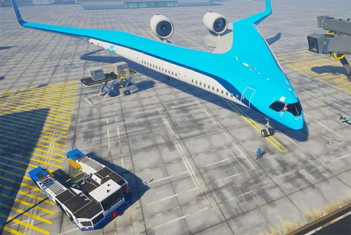 Un estudiante ha diseñado este avión que usaría un 20% menos de combustible, y KLM ya lo está construyendo