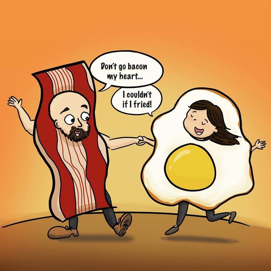10 Cringey Ways To Say "I Love You" With Punny Drawings