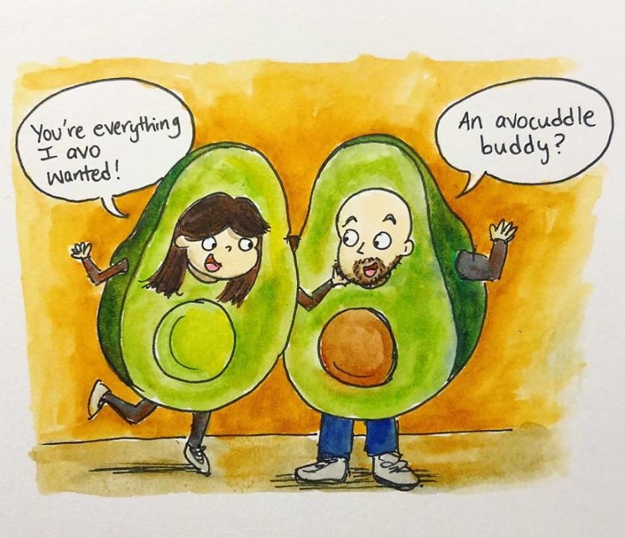 10 Cringey Ways To Say "I Love You" With Punny Drawings