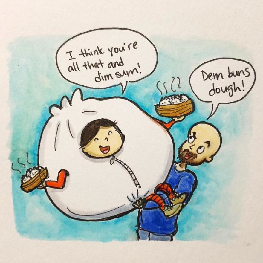 10 Cringey Ways To Say "I Love You" With Punny Drawings