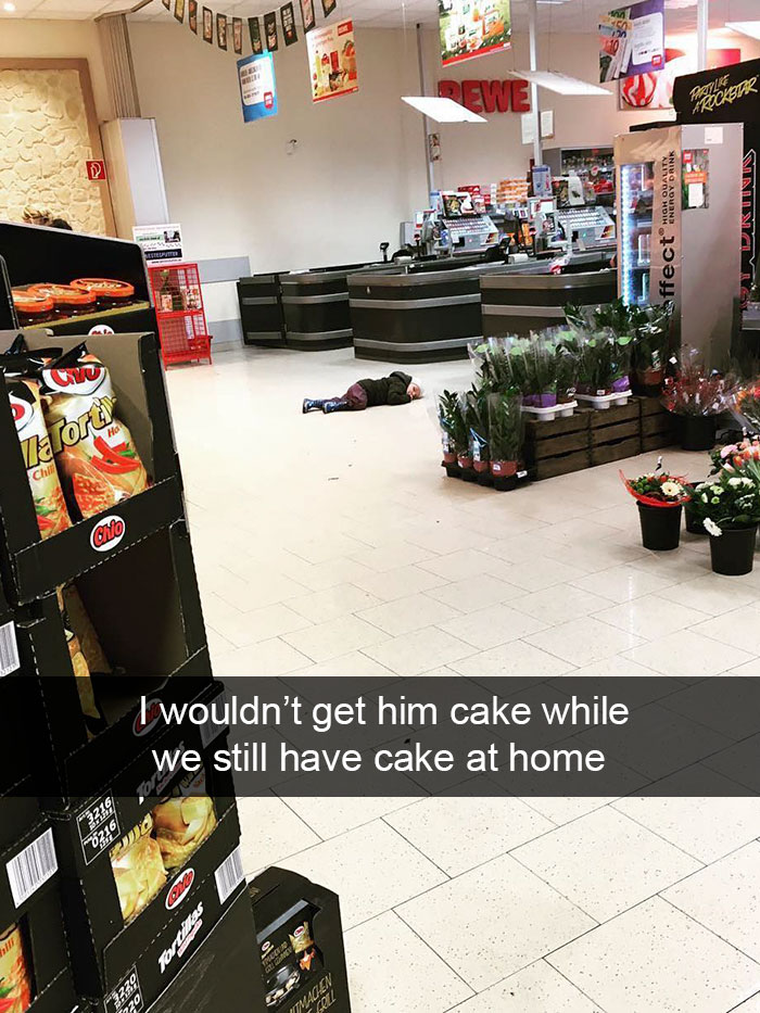 I Wouldn’t Get Him Cake While We Still Have Cake At Home