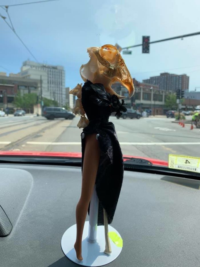 On My Way Home From An Estate Sale. Bought The Only Barbie They Had