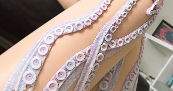 Seller Puts Up Tentacle Leggings On His ETSY, And They Sell Out Like Water In A Desert