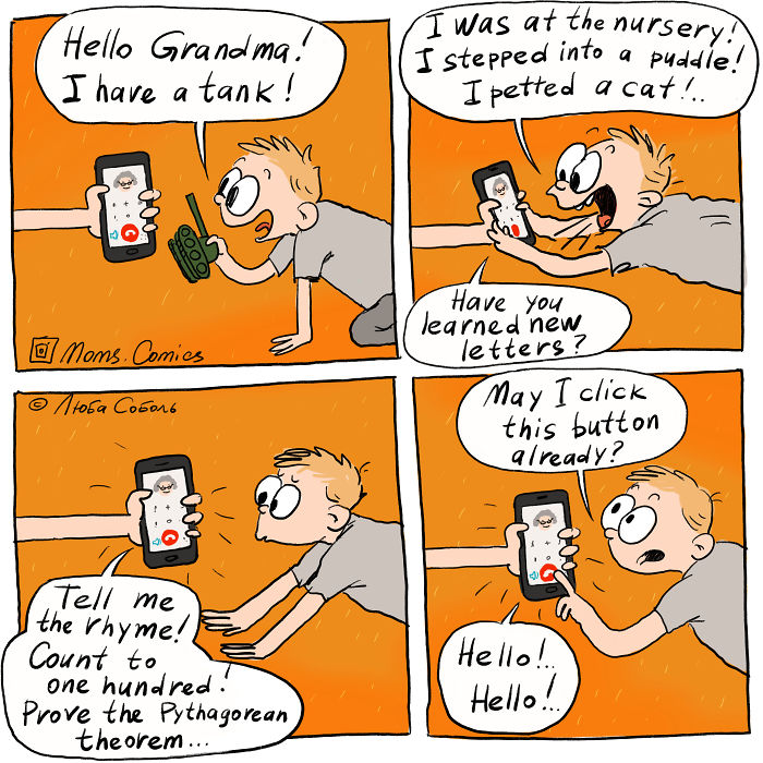 Talking With Grandma Is Like An IQ Test