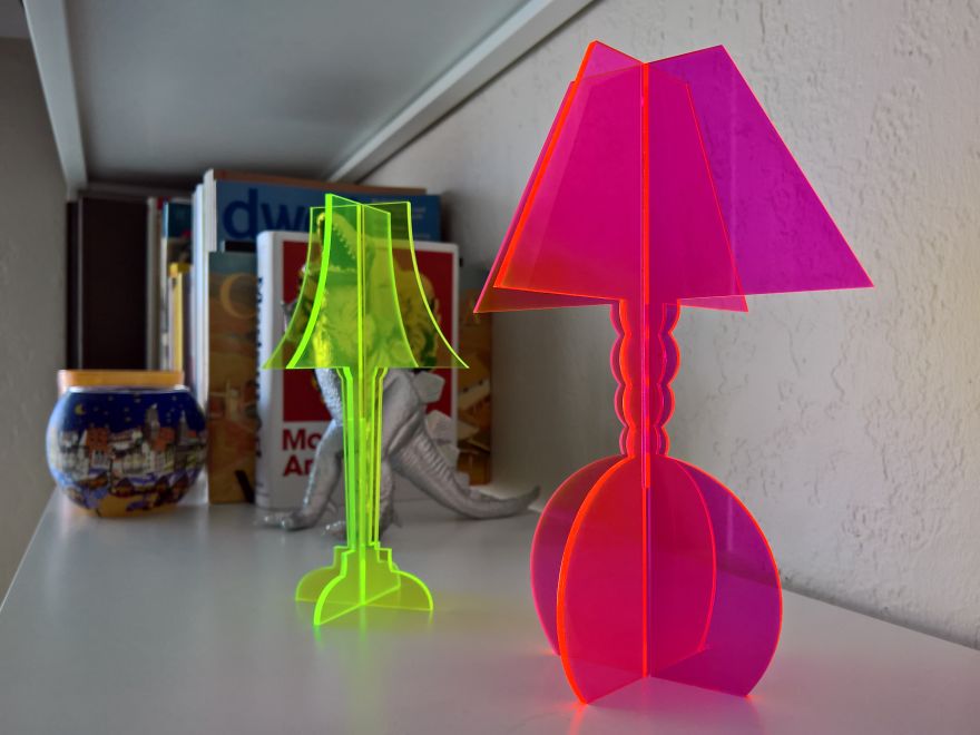 Unique Neon Laser Cut Sculptures For Your Home.