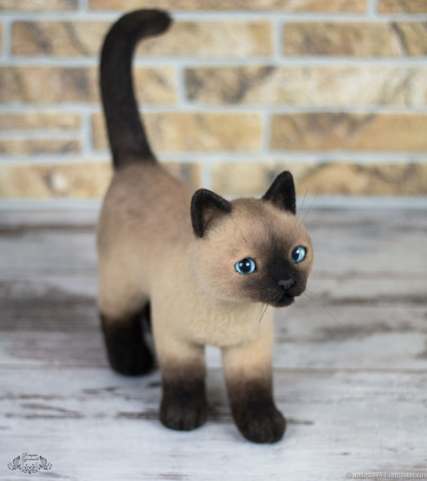 Extremely Cute Toys That Seem To Be Alive: Felted Animals By Katerina Salomatina