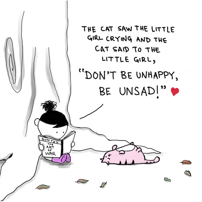 My 30 Heartwarming Comics About My Little Niece Who Says The Most Wickedly Funny Things And Her Cat