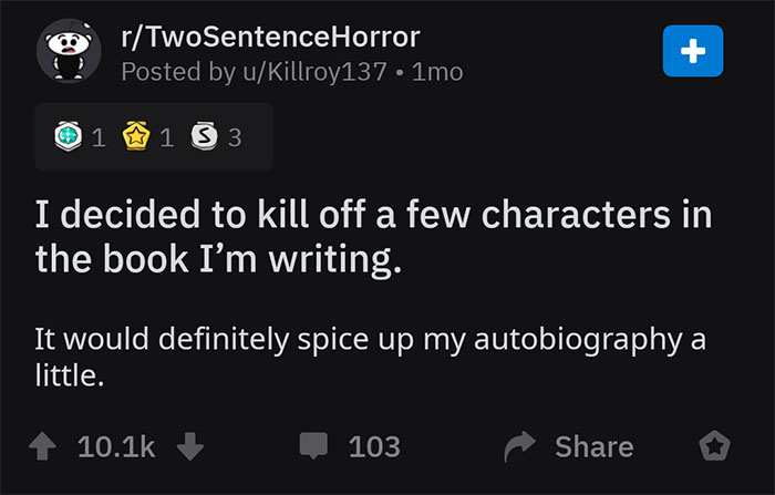 Horror Autobiography