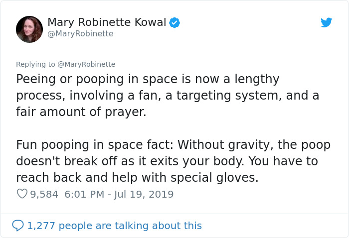 This Thread About Facts About Peeing And Pooping In Space Is Even More Entertaining Than It Sounds