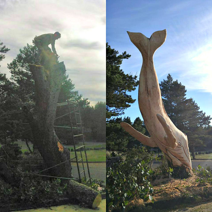 30 Amazing Wood Sculptures Made From The Pieces Found On Beaches