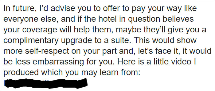 Angry Hotel Owner's Response Refusing Influencer Free Accommodation Goes Viral