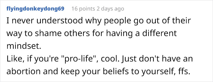 Person Shows The World How To Respond To Anti-Abortionists If They Call You A 'Murderer'