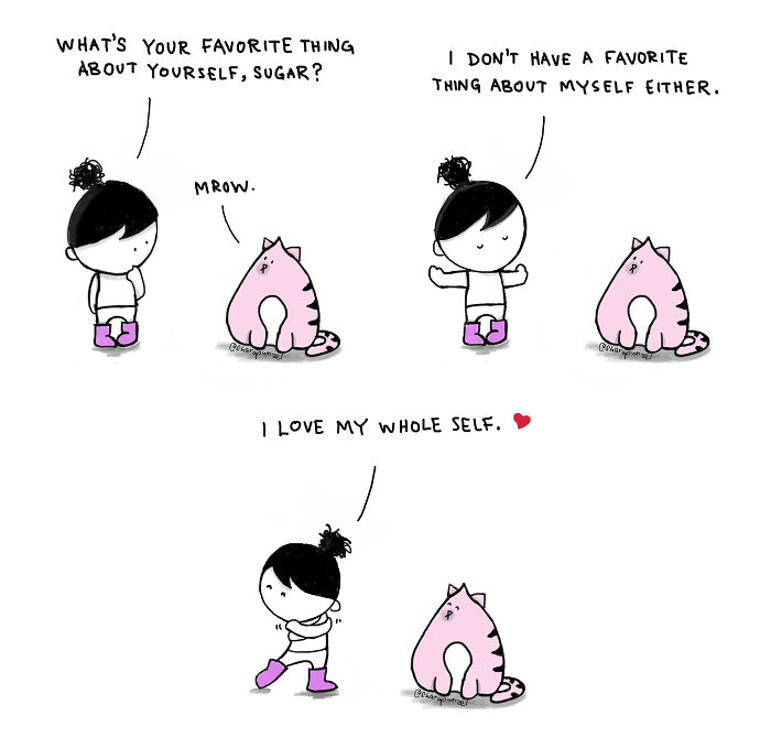 My 30 Heartwarming Comics About My Little Niece Who Says The Most Wickedly Funny Things And Her Cat