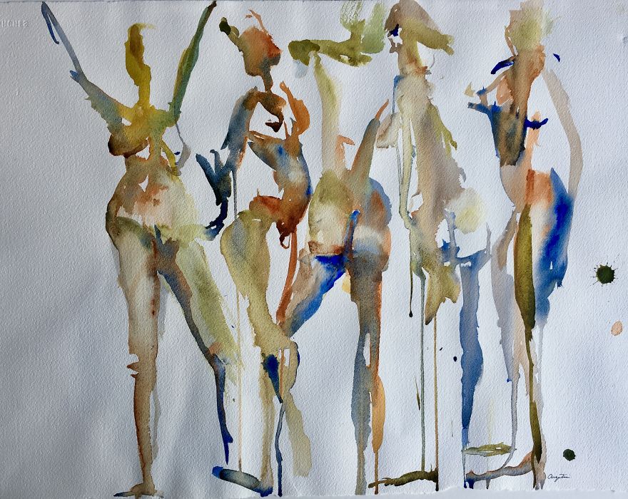 How I See People In Watercolor
