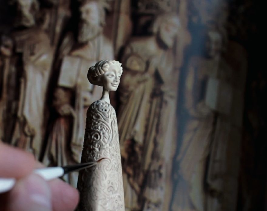 Miniature Heads For My Future Tiny Medieval Sculptures