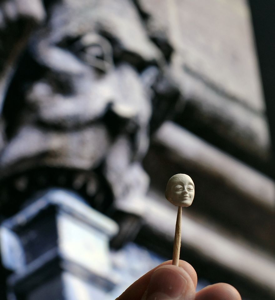 Miniature Heads For My Future Tiny Medieval Sculptures