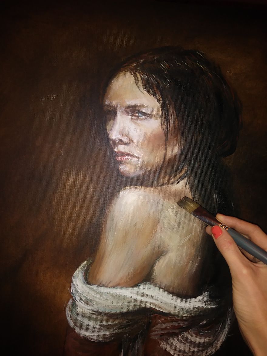 Self Portrait, Ragnhild Engan