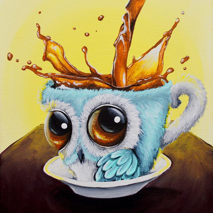 I Love Owls , I Paint Them All The Time :)