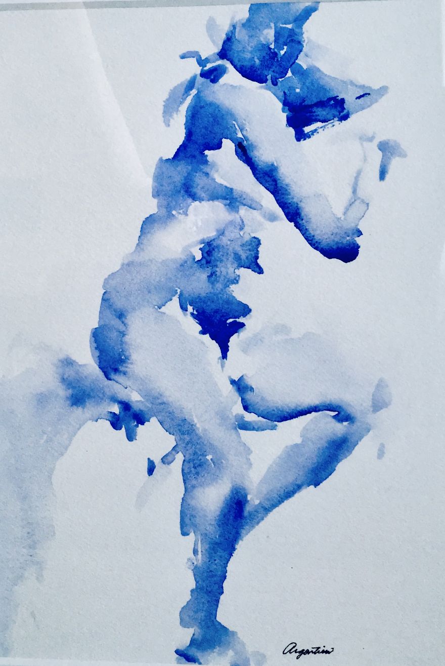 How I See People In Watercolor