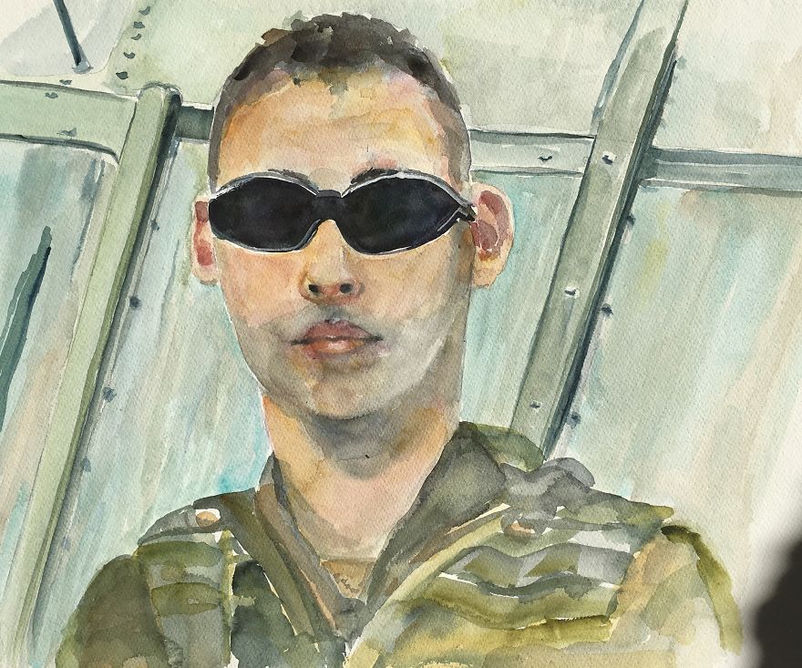 How I See People In Watercolor
