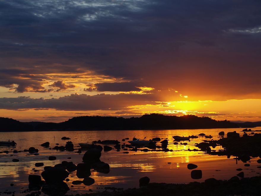 5 Beautiful Sunsets That Prove You Need To Go To Scandinavia!