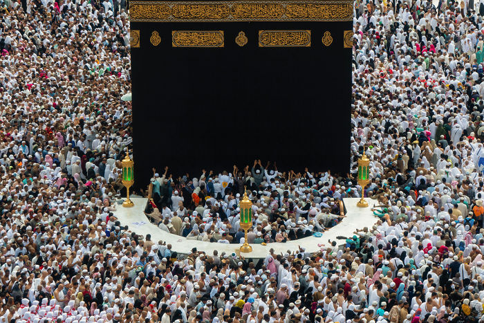 Pilgrims Performing Tawaf