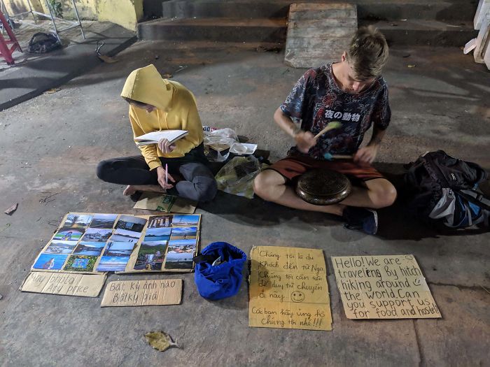 Begpackers Spotted In Hoi An