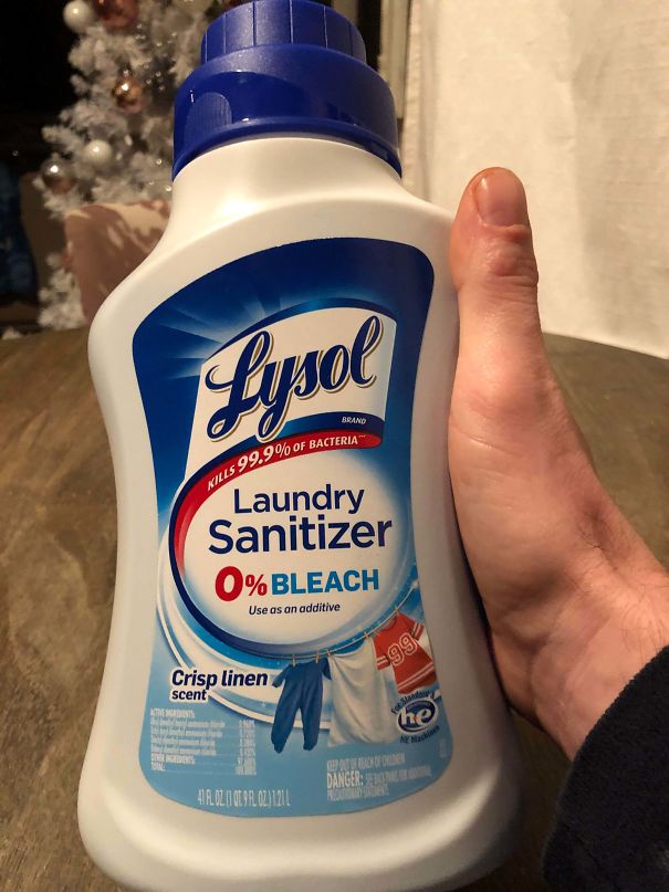 Asked Wife To Pick Up Some Bleach While She Was Out Doing Errands. Her Exact Words After I Looked At This Like Wtf Was “It Was A Little Pricy But At Least It Smells Good And Not Like All The Other Bleach”