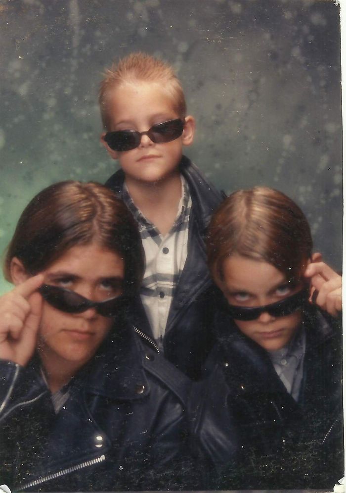Mis hermanos y yo en los dulces años 90