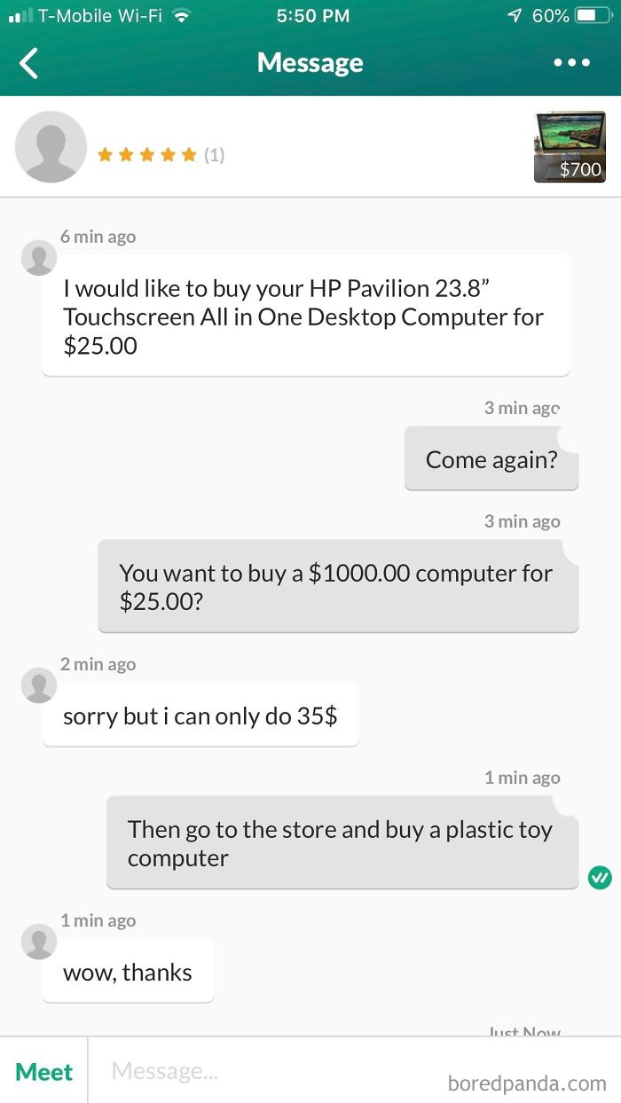 Lady Wants Barely-Used Computer For $25