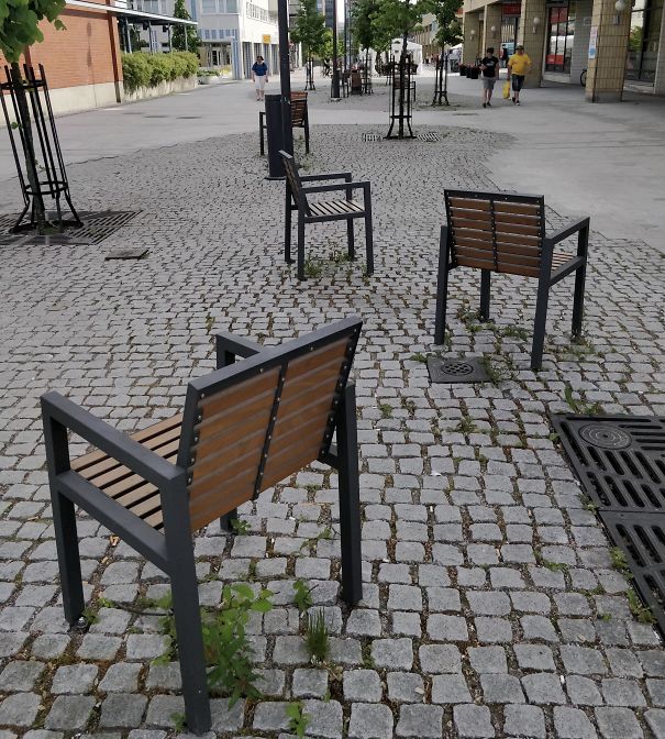 Meanwhile Park Benches In Finland