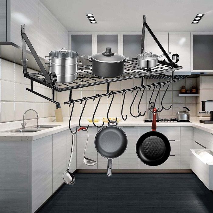 An Image Of A Kitchen Pot Rack That I Came Across On Ebay
