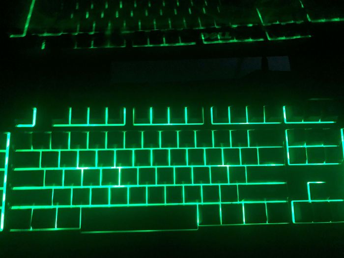 My Keyboard Lights Up, But You Can’t See Any Letters At Night