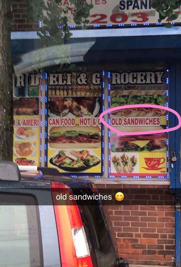 (C)old Sandwiches