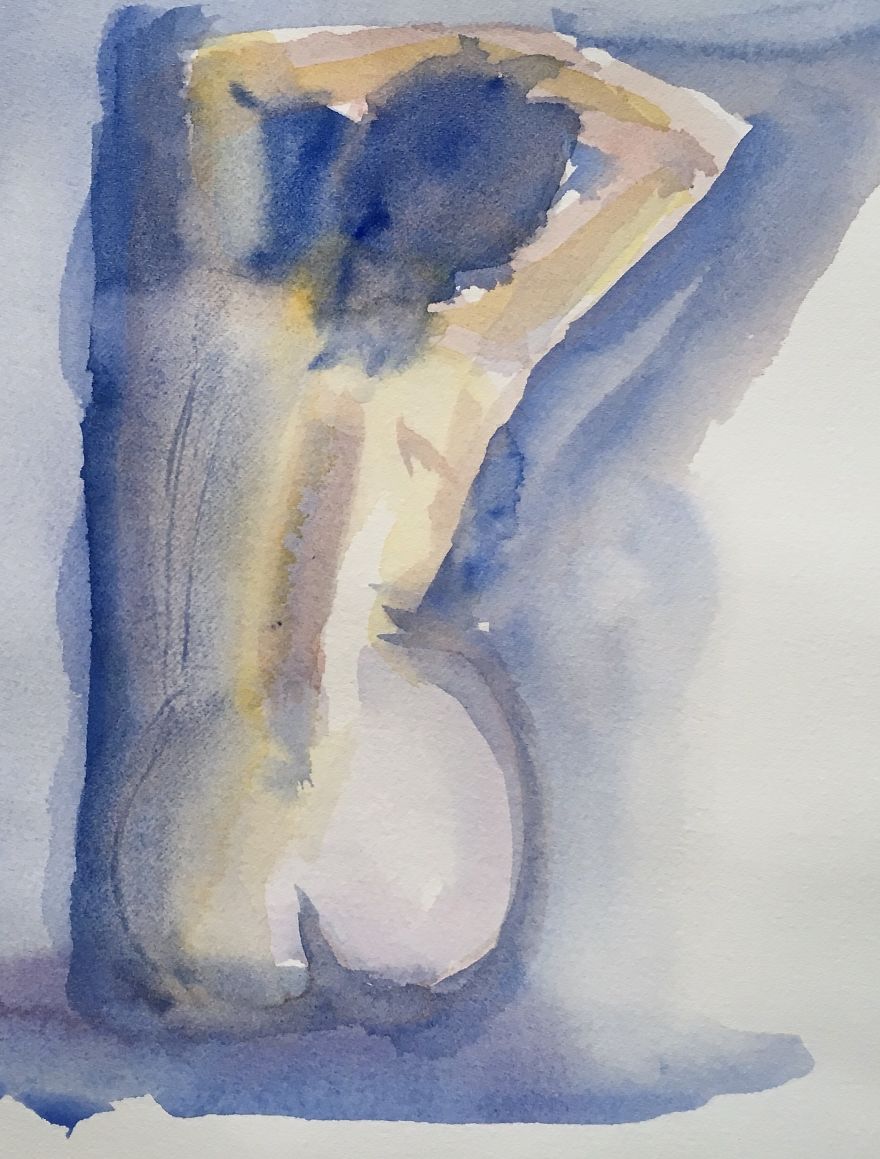 How I See People In Watercolor