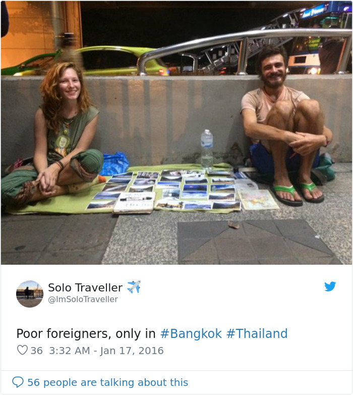 Begpackers In Thailand
