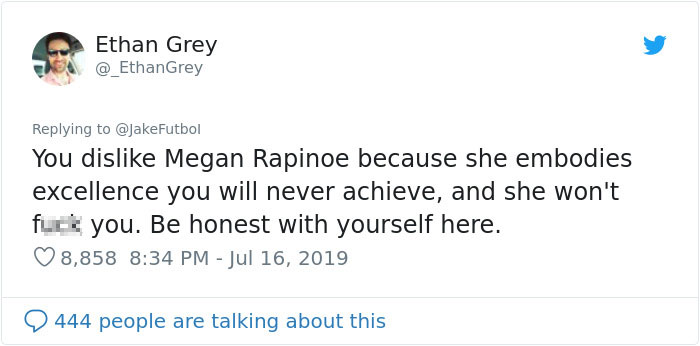 Guy Attacks Megan Rapinoe Online, People Defend Her With 21 Responses