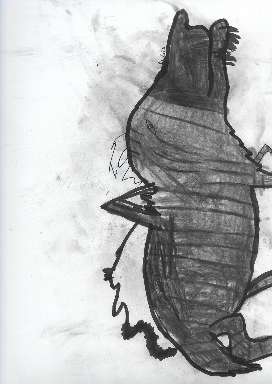 Five Year Old Boy With Passion For Art